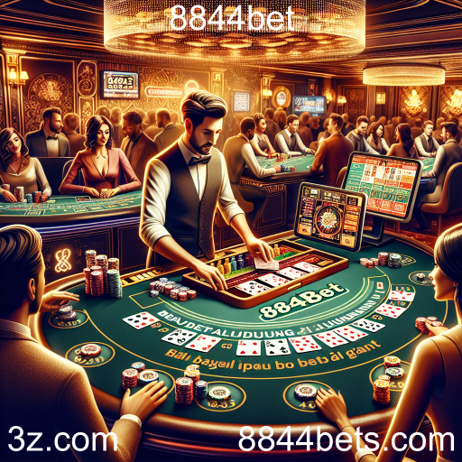 Cassino Ao Vivo na 8844bet: Experiência Imersiva e Autêntica